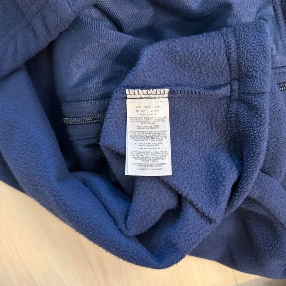Columbia Fleece Full Zip Navy Blue Jacket Mens Size XL Outdoors